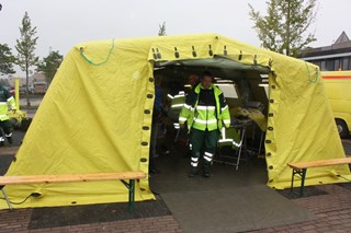 Tent van het Sigma-team