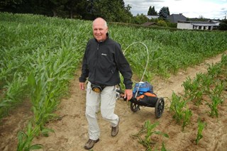 Henk Heemskerk onderweg (foto Henk Helpt)