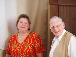 Dick Barten en dochter Marieke