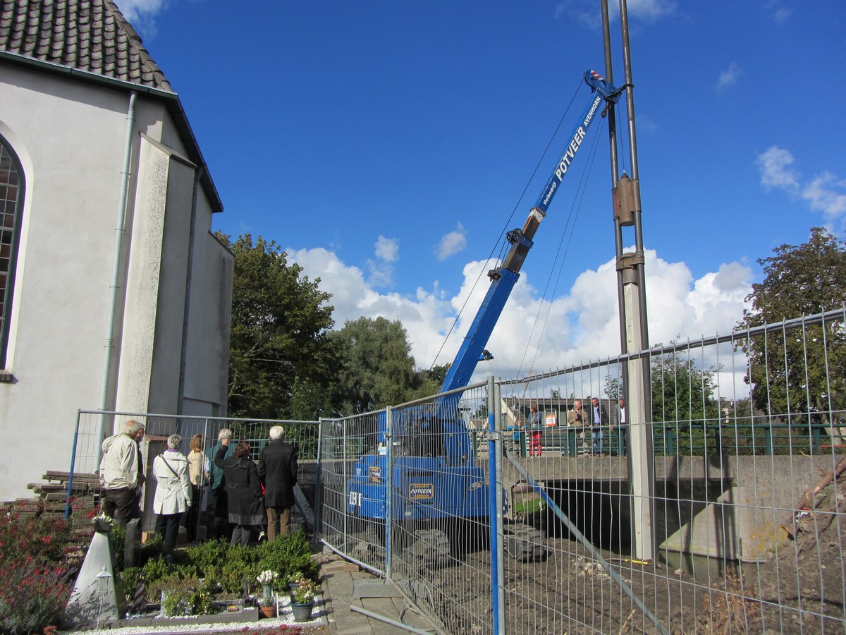 Eerste Paal Nieuwbouw Kooger Kerk Geslagen - Lief Langedijk