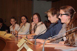 Debat in de jeugdgemeenteraad